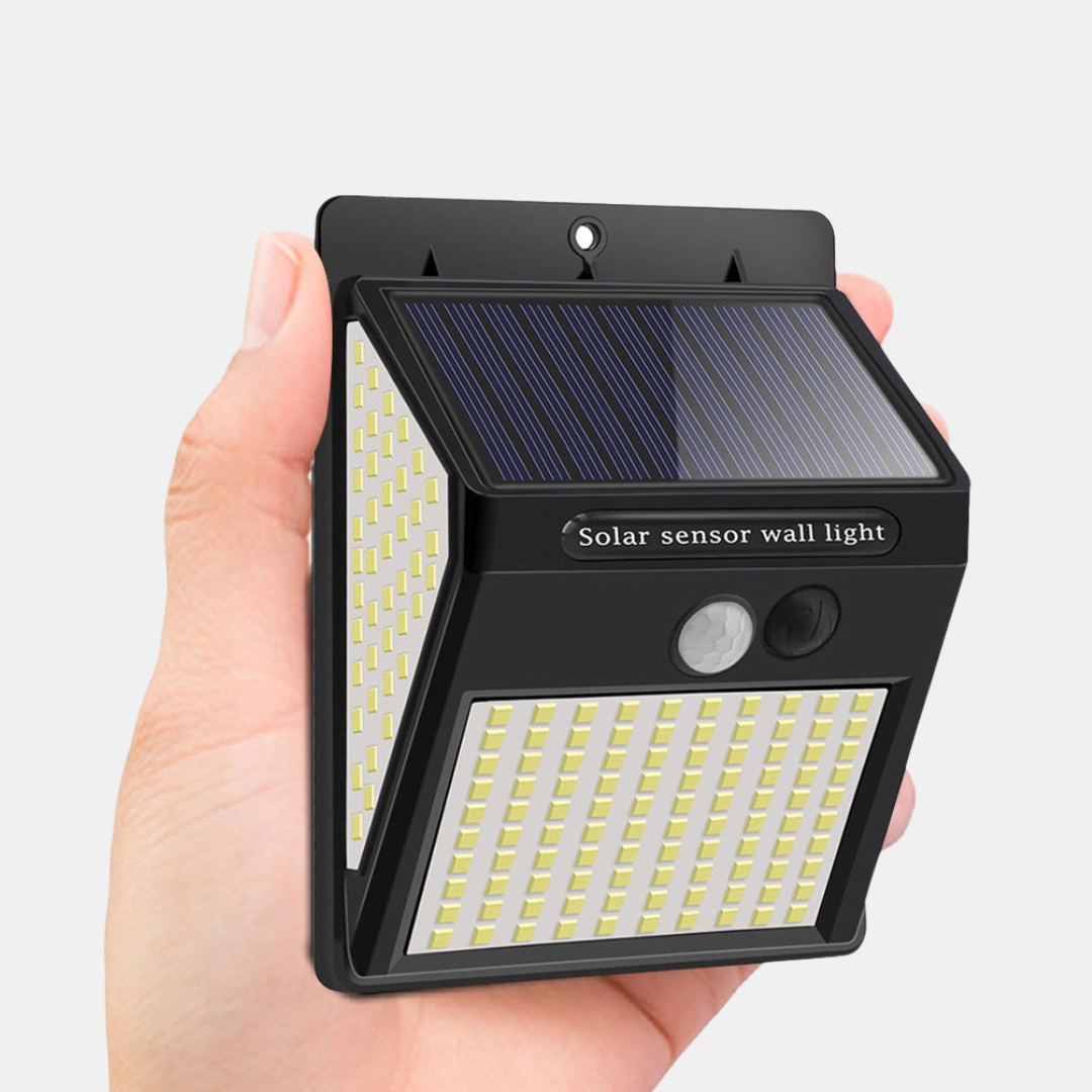 Solcelle LED Bevægelseslampe – Udendørs Have Sikkerhedslampe Udendørs belysning Tech Butik