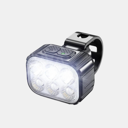 Genopladeligt Cykellygtesæt for Maksimal Synlighed & Sikkerhed Cykelbelysning Tech Butik M2 Forlygte