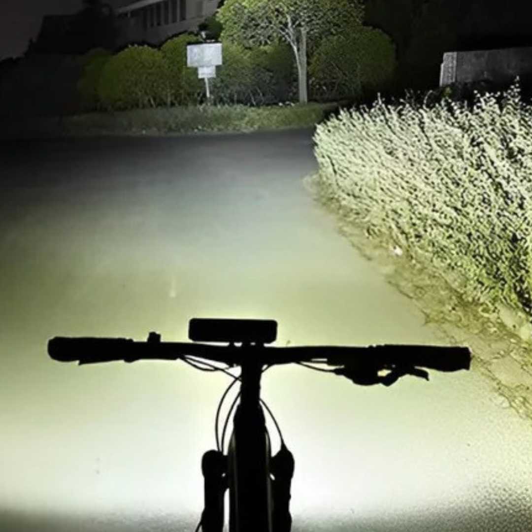 Genopladelig Cykellygte – 1400 Lumen, Vandtæt med Flere Lysindstillinger Cykellygter Tech Butik