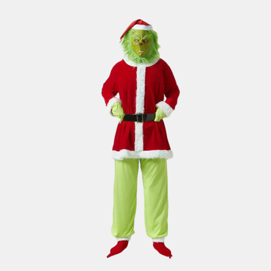 Jule Grinch Kostume – Klæd dig i Julestemning Kostumer Tech Butik S