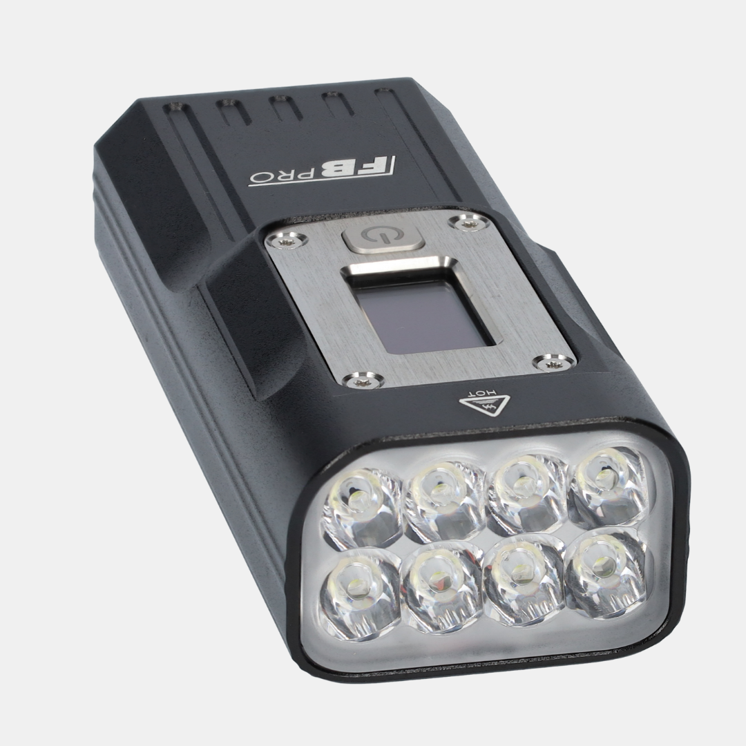 LED Cykellygte – Forlygte, USB-C Genopladelig, 2000 Lumen, 10.000mAh Batteri Cykellygter Tech Butik