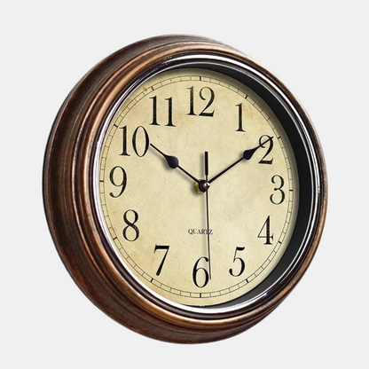 Elegant Klassisk Vægur – Simpelt & Stilfuldt Vægure Tech Butik