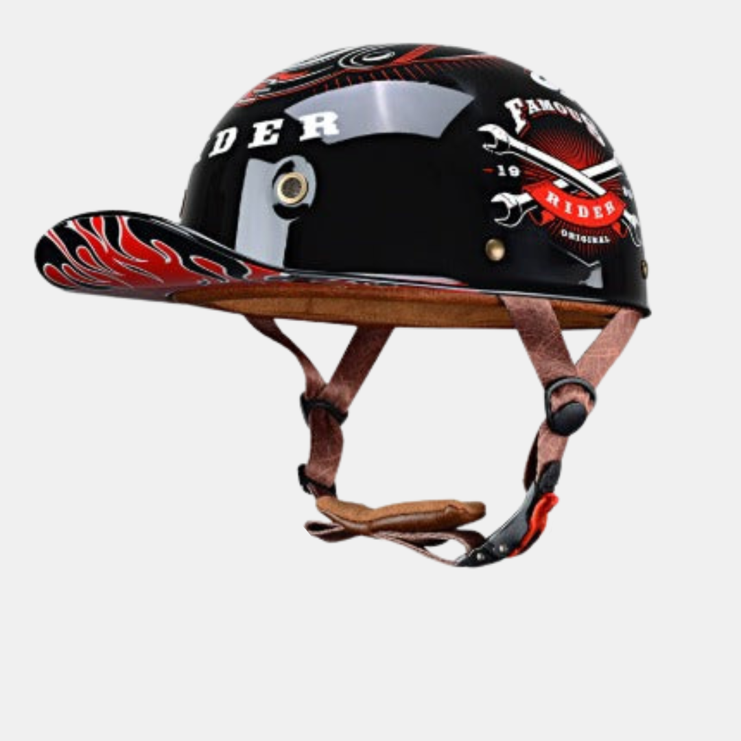 Motorcykelhjelm med Letvægts ABS-skal – Stilfuld Beskyttelse til Enhver Tur Motorcycle Helmets Tech Butik