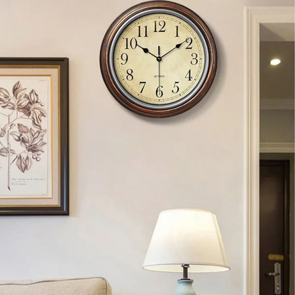 Elegant Klassisk Vægur – Simpelt & Stilfuldt Vægure Tech Butik