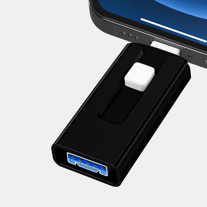 USB-drev – Udvid Lagerplads Øjeblikkeligt til Fotos & Videoer USB-flashdrev Tech Butik Sort 128GB