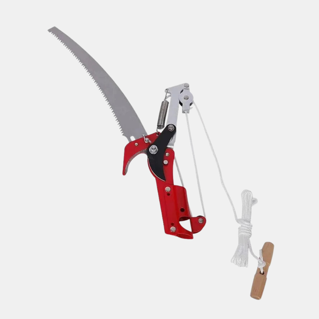 Teleskopisk Grensaks – Kabeltræk-Saks til Høje Grene Stangsave og beskærersakse Tech Butik