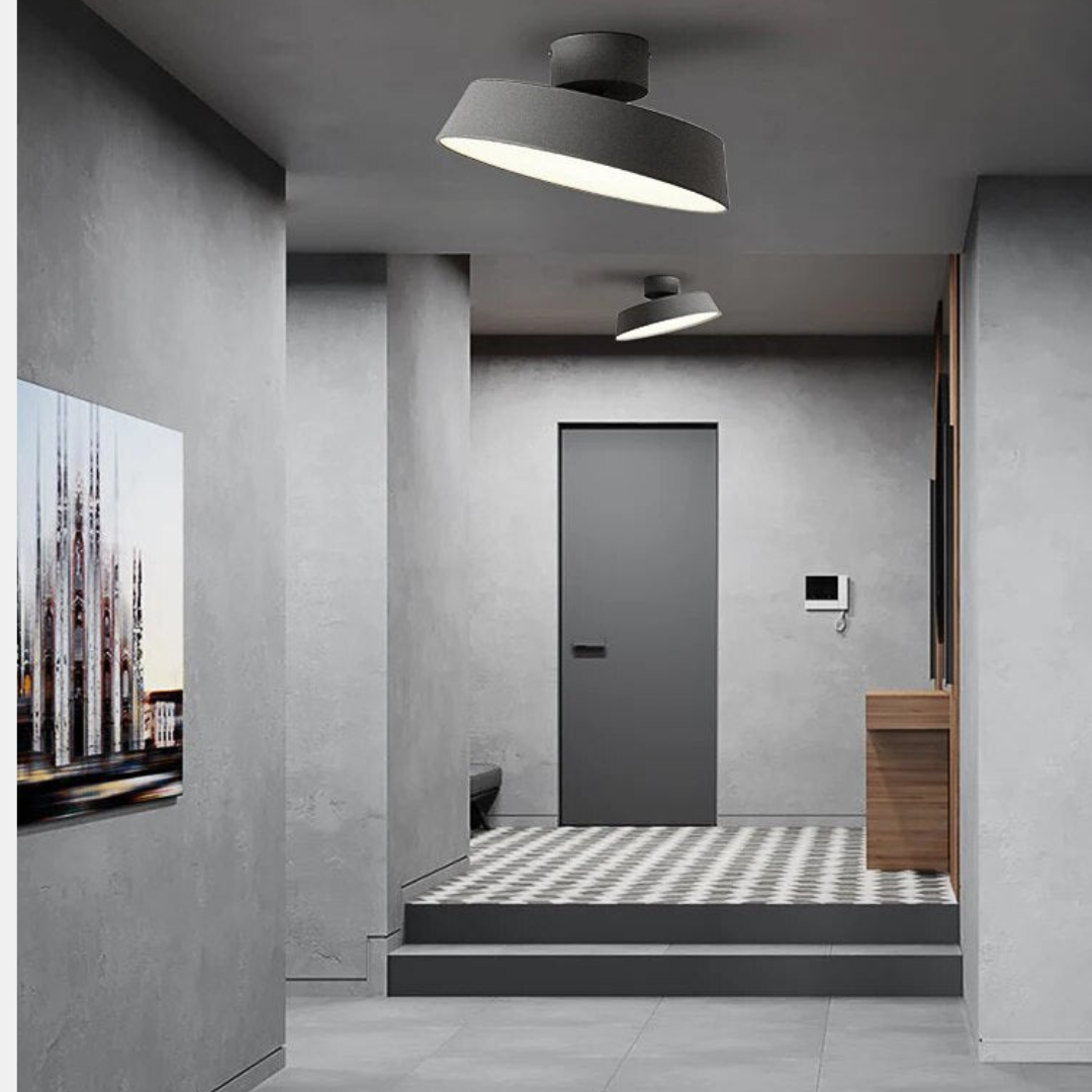 Roterbar LED-Loftlampe – Justerbar & Moderne Loftlamper Tech Butik