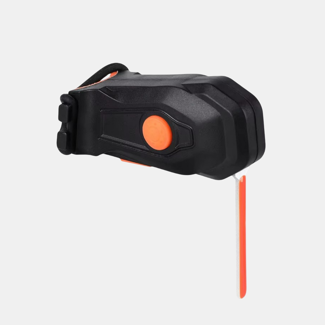 LED Baglygte til Cykel – USB-C Opladelig- Moderne Stue Belysning Belysning Tech Butik Rød