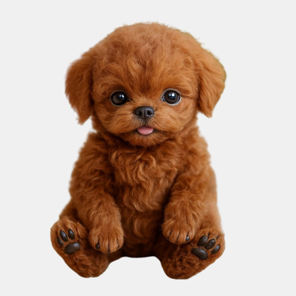 Interaktiv Hundelegetøj – Stemme- og Berøringsfølsom Robot-hvalp Legetøj Tech Butik Brun