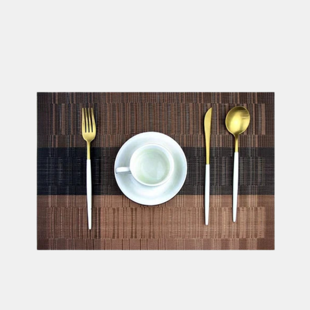 Premium Vaskbare Bordskånere – Nemme at Rengøre & Elegant Design Bordduge Tech Butik Brun