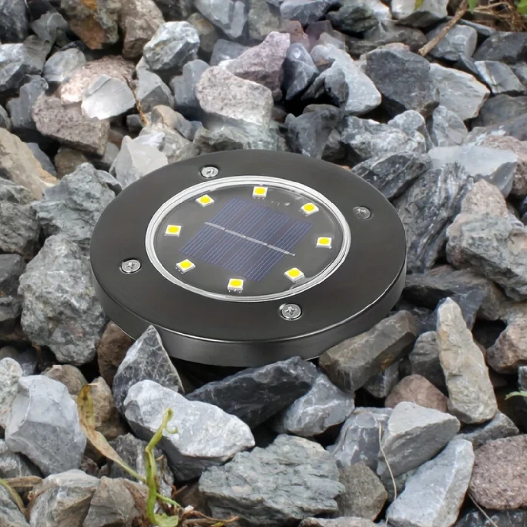 Elegant Solcelledrevet LED-havelys Udendørs belysning Tech Butik