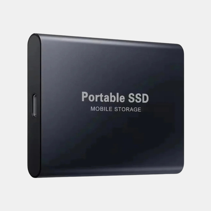 Ultrahurtig 128TB Bærbar SSD – Kompakt, Robust og Altid Klar Tech Butik Sort