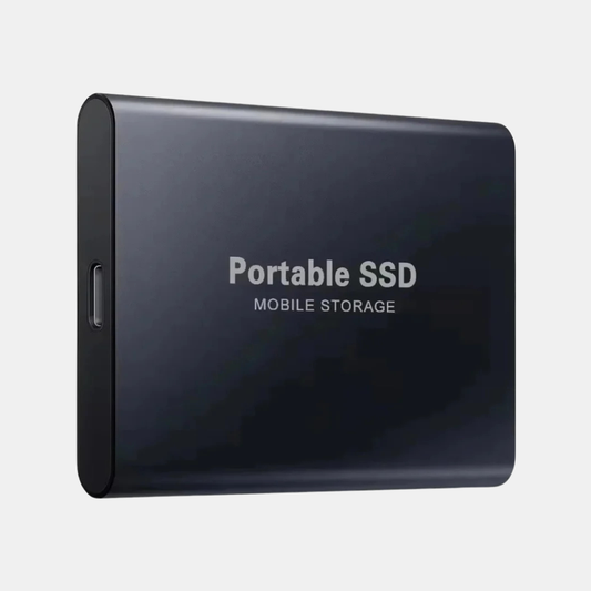 Ultrahurtig 128TB Bærbar SSD – Kompakt, Robust og Altid Klar Tech Butik Sort