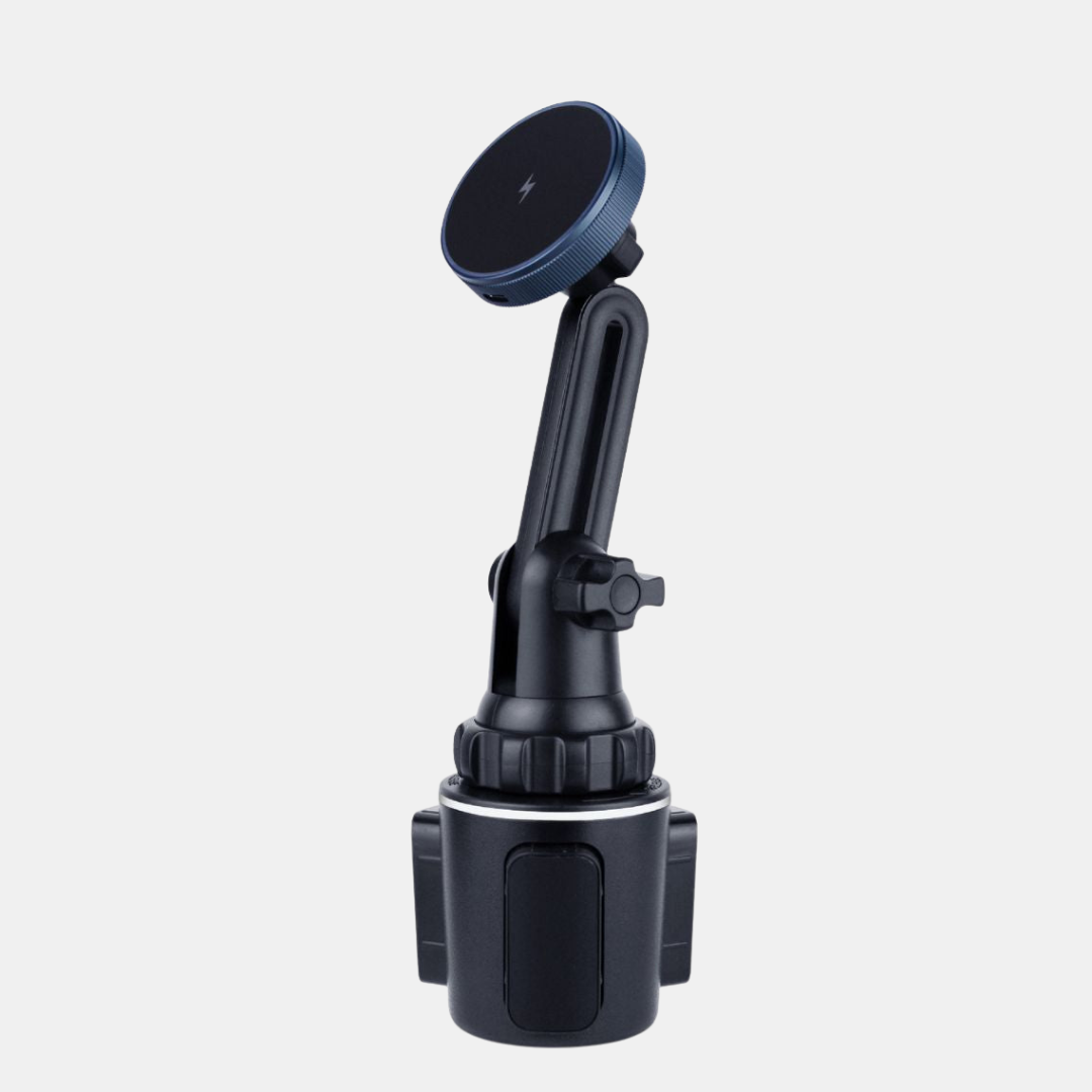 Magnetisk Kopholder med Trådløs Hurtigopladning – Telefonholder til Bilen Biltelefonholdere Tech Butik