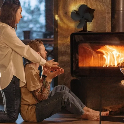 Brændeovnsblæser – Miljøvenlig Varmefordeling til et Varmere Hjem Stove Fan Tech Butik