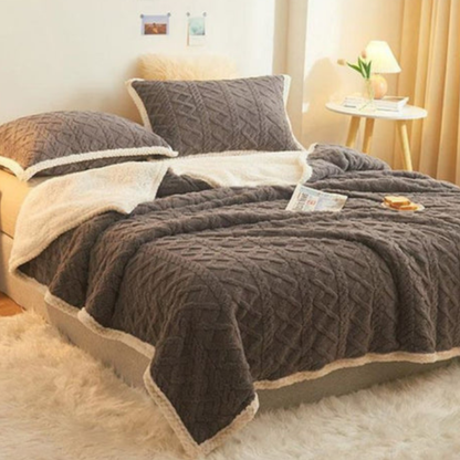 Dobbeltsidet Fløjlsdyne – Luksuriøs Komfort til Rolige Nætter Tech Butik Grå Standard : 59x78 pouces Uden pudebetræk