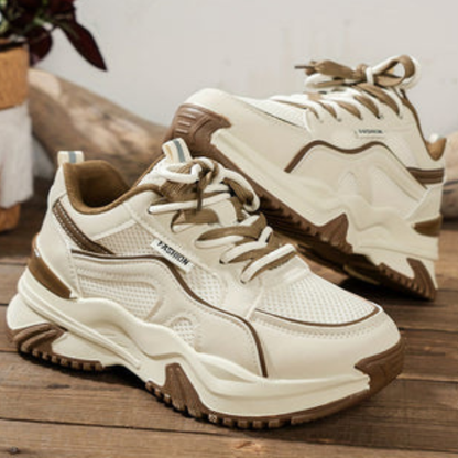 Elevated Komfortsko til Kvinder – Stilfuldt Højsål Design Kvinders sneakers Tech Butik