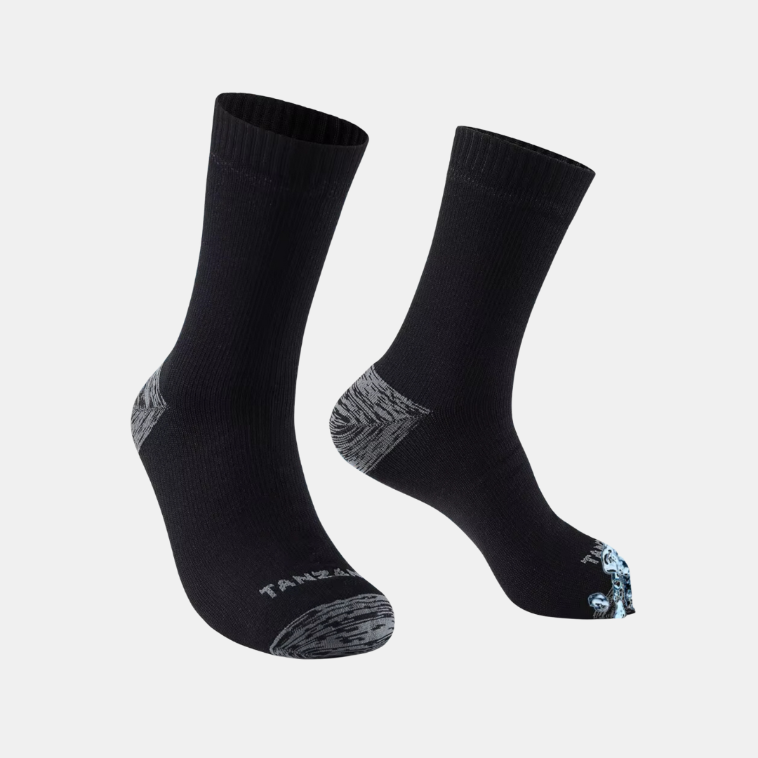 Holdbare Vandtætte Sokker – Maksimal Beskyttelse i Enhver Vejr Sokker Tech Butik Sort S