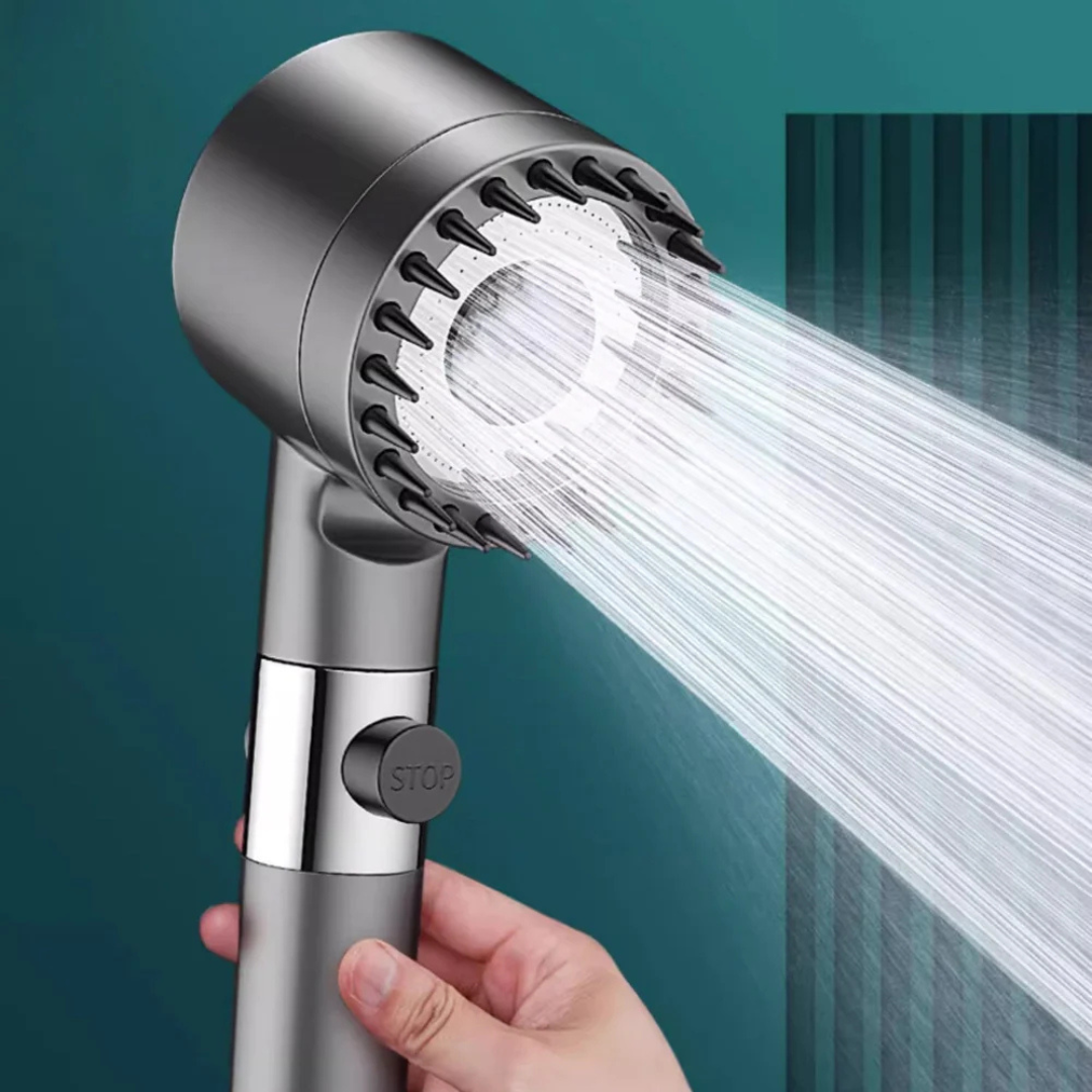 Højtryksbruser med Slange – Kraftfuld Vandstrøm for en Forfriskende Bruseoplevelse Showerheads Tech Butik