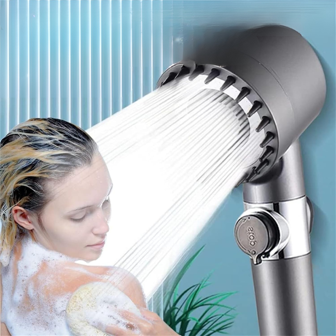 Højtryksbruser med Slange – Kraftfuld Vandstrøm for en Forfriskende Bruseoplevelse Showerheads Tech Butik