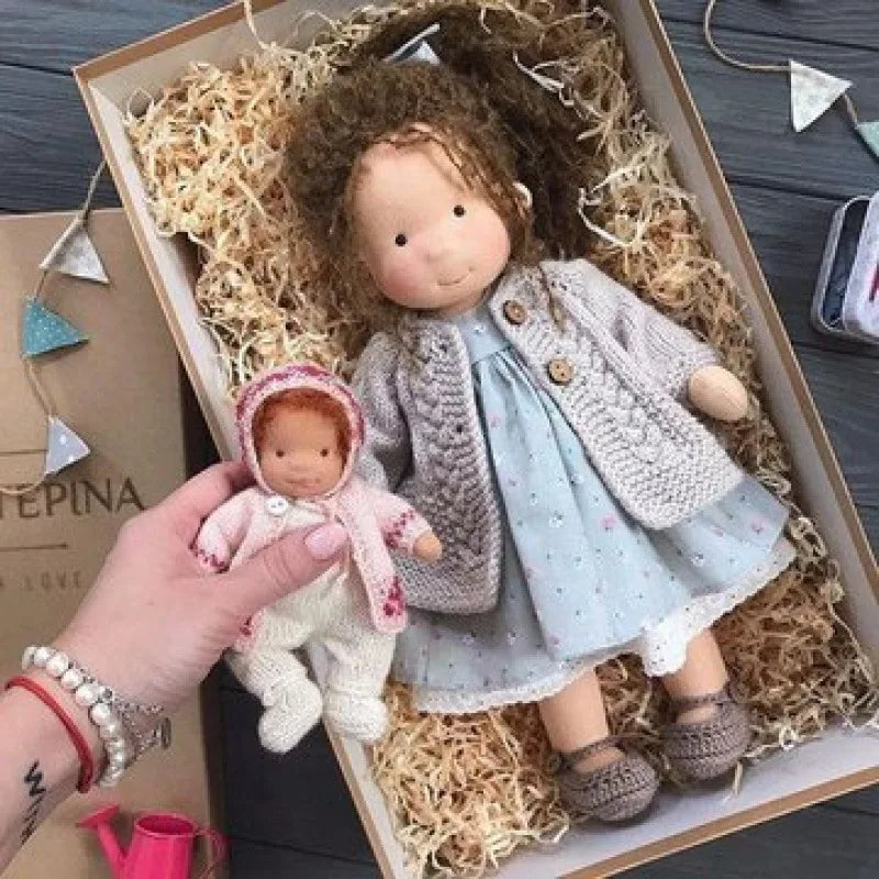 Håndlavet Bamset Dukkelegetøj – Blød og Elskelig Følgesvend til Daglig Glæde Doll Tech Butik Stil 06