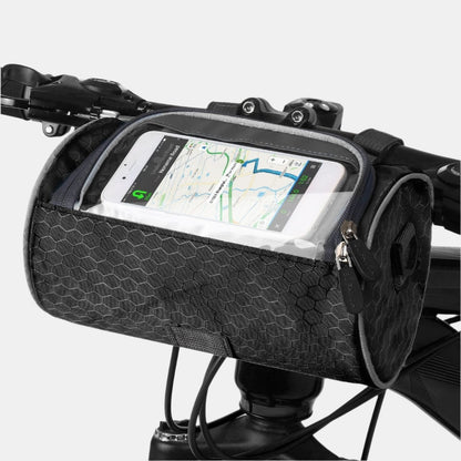 Cykeltaske med Touchscreen og Regnafvisende Design Gadgets Tech Butik Sort