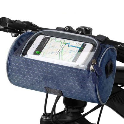 Cykeltaske med Touchscreen og Regnafvisende Design Gadgets Tech Butik Blå