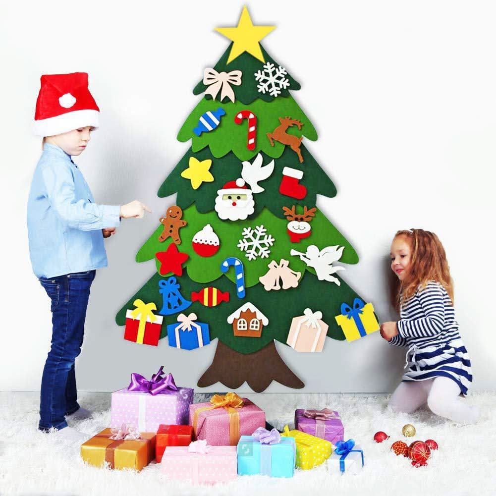 DIY Julepynt i Filt – Kreativt Håndværkssæt til Familier og Børn Julehåndværk Tech Butik
