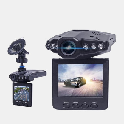 Dash kamera – FULL HD 1080P Bilkamera med Nattesyn Camera Tech Butik Sort Nej