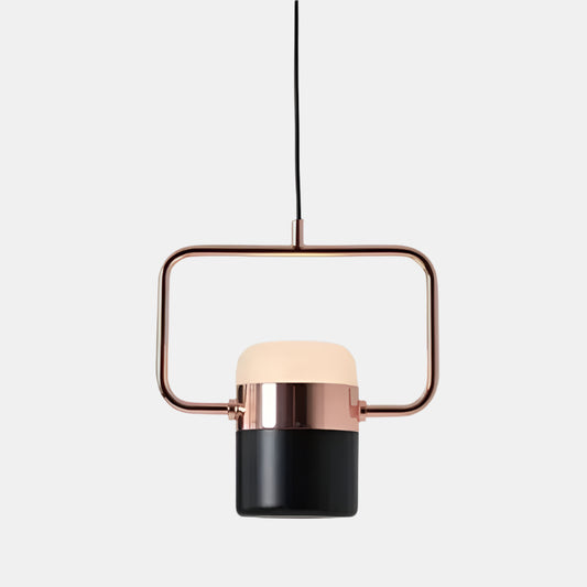 Dekorativ Moderne Loftlampe med Rene Linjer Hængelamper Tech Butik Sort A Kold hvid lys