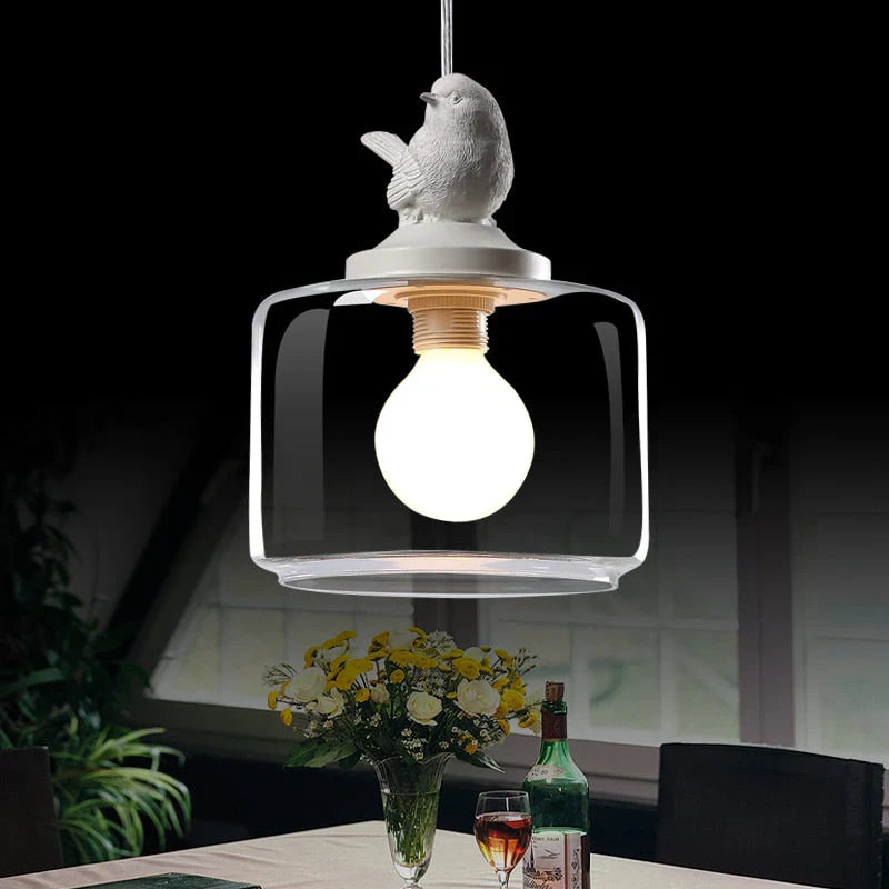 Dekorativ hængende LED-lampe med fugledesign Hængelamper Tech Butik