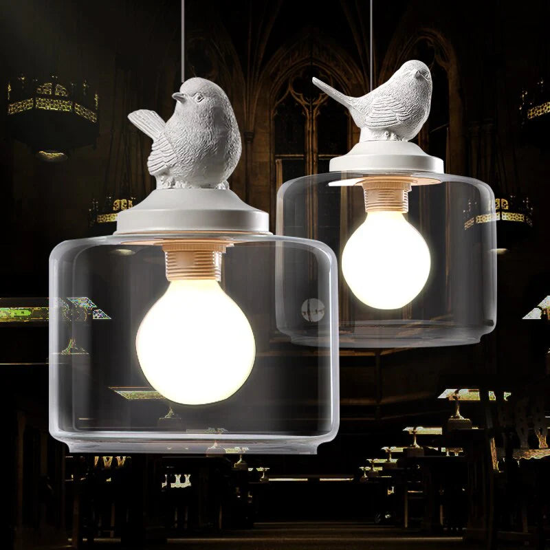 Dekorativ hængende LED-lampe med fugledesign Hængelamper Tech Butik