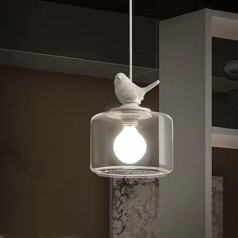 Dekorativ hængende LED-lampe med fugledesign Hængelamper Tech Butik
