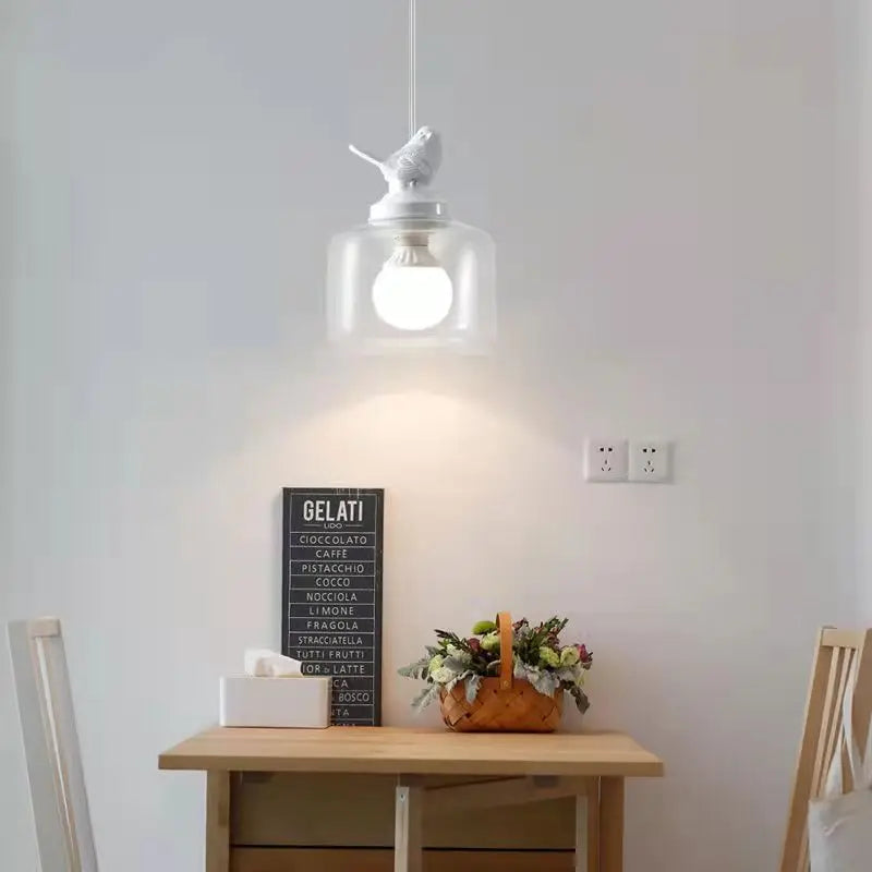 Dekorativ hængende LED-lampe med fugledesign Hængelamper Tech Butik