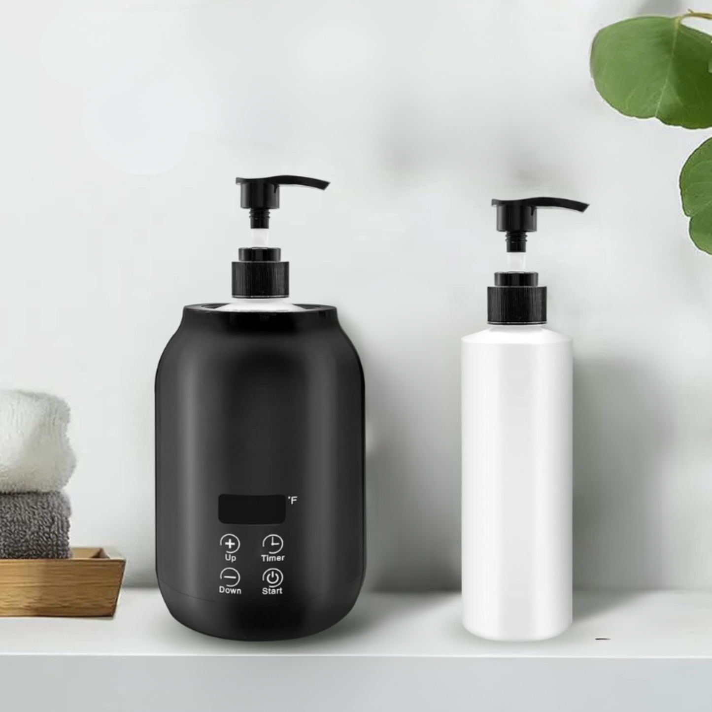 Digital Bærbar Massageolie Varmer med Hurtig Justerbar Opvarmning Skønhed Tech Butik