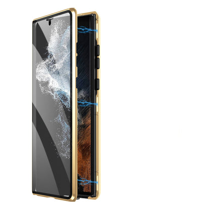 Magnetisk Hærdet Glas Dobbeltsidet Telefoncover til Samsung – Privatliv & Fuld Beskyttelse Mobiltelefontilbehør Tech Butik