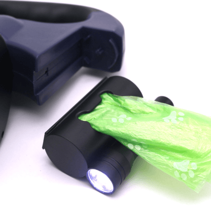 Dobbelt Hundesnor Med Indbygget Lommelygte Og 360° Drejbar Mekanisme Lommelygte Tech Butik