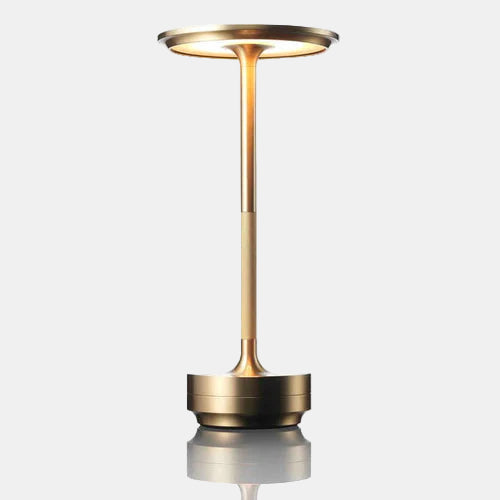 Trådløs Bordlampe – Hyggelig og Fleksibel Belysning Overalt Bordlampe Tech Butik Guld