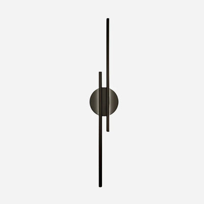 Duo Glow Elegant Nordic Væglampe til interiør Væglamper Tech Butik 55 cm Sort Varm hvid
