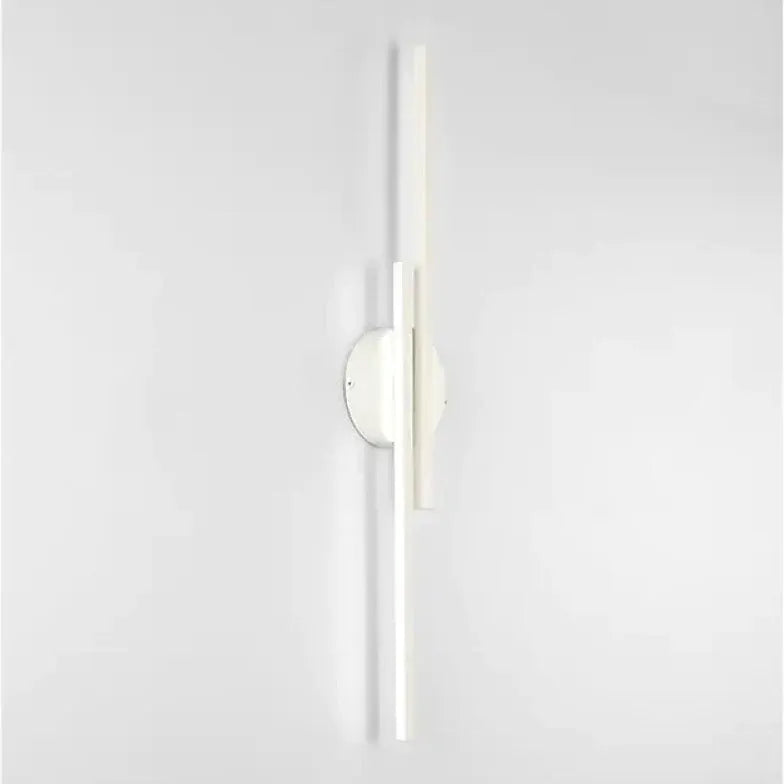 Duo Glow Elegant Nordic Væglampe til interiør Væglamper Tech Butik 55 cm Hvid Varm hvid