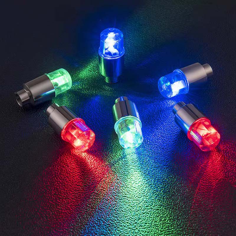 LED Dækventil Låg – Nat Sikkerhedslys til Biler & Cykler Automotive Lighting Tech Butik