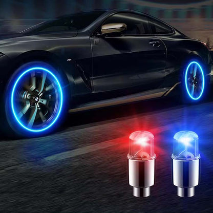 LED Dækventil Låg – Nat Sikkerhedslys til Biler & Cykler Automotive Lighting Tech Butik