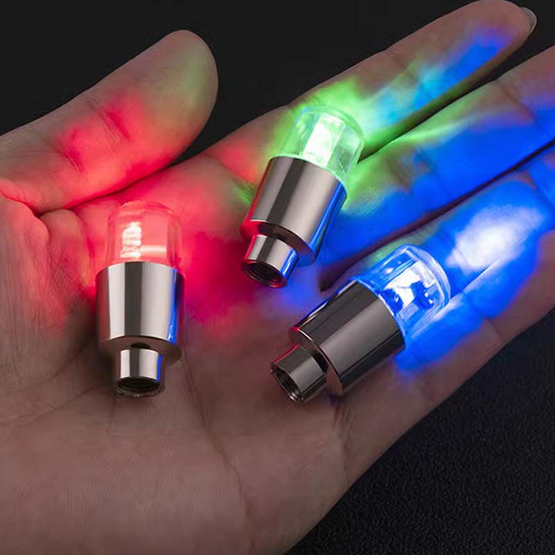 LED Dækventil Låg – Nat Sikkerhedslys til Biler & Cykler Automotive Lighting Tech Butik