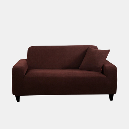 Elastisk Sofaovertræk – Vandafvisende & Maskinvaskbar (1–4 Personers) Sofaovertræk Tech Butik Mørkebrun 1 Siddeplads (90-130 cm)