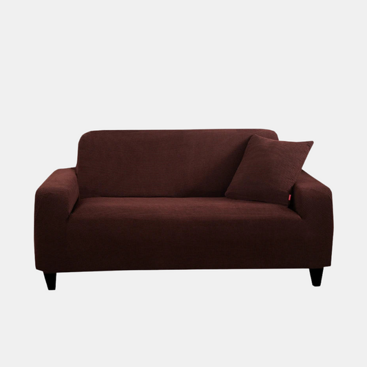 Elastisk Sofaovertræk – Vandafvisende & Maskinvaskbar (1–4 Personers) Sofaovertræk Tech Butik Mørkebrun 1 Siddeplads (90-130 cm)
