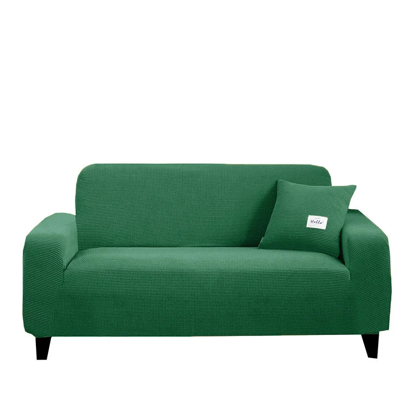 Elastisk Sofaovertræk – Vandafvisende & Maskinvaskbar (1–4 Personers) Sofaovertræk Tech Butik Grøn 2 Siddepladser (135-170 cm)