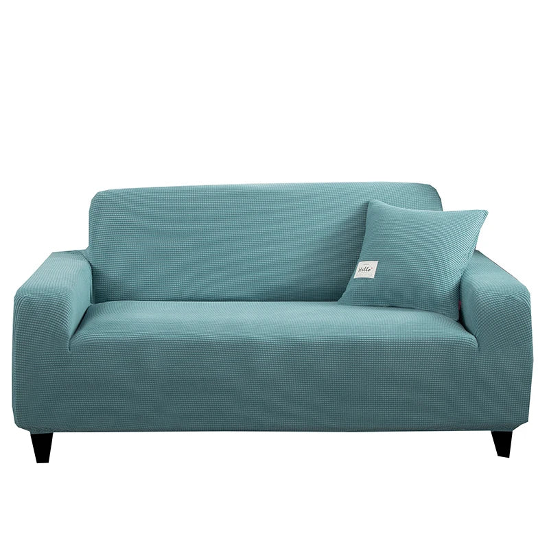 Elastisk Sofaovertræk – Vandafvisende & Maskinvaskbar (1–4 Personers) Sofaovertræk Tech Butik Blå 2 Siddepladser (135-170 cm)