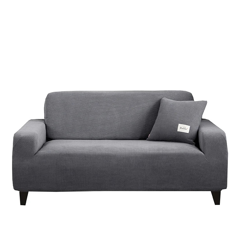 Elastisk Sofaovertræk – Vandafvisende & Maskinvaskbar (1–4 Personers) Sofaovertræk Tech Butik Grå 2 Siddepladser (135-170 cm)
