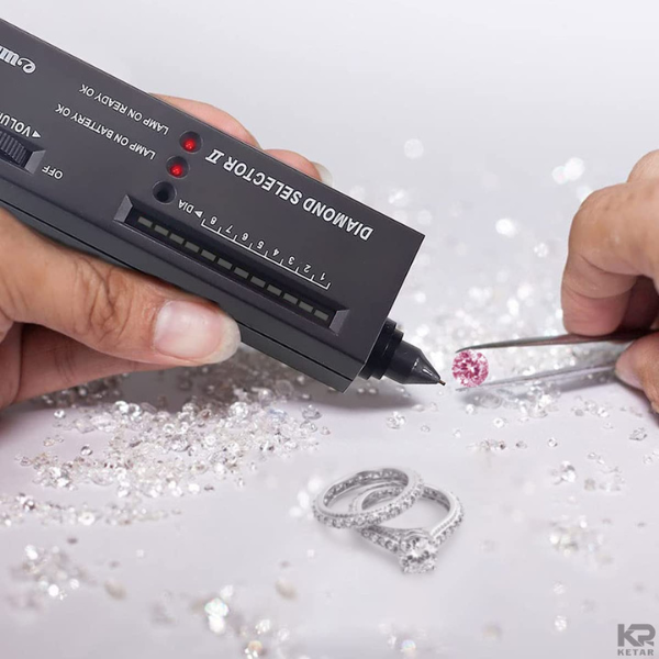 Diamanttester Pen Sæt – Præcis Ædelstensverifikation med Bærbar Etui Diamond Tester Tech Butik