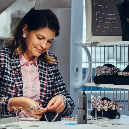 Diamanttester Pen Sæt – Præcis Ædelstensverifikation med Bærbar Etui Diamond Tester Tech Butik